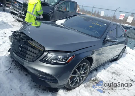2018 Mercedes-Benz S 450 from USA, damaged, VIN WDDUG6GB6JA354565